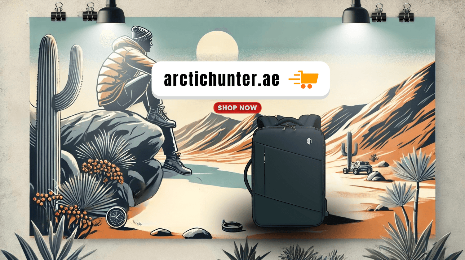 Where to Buy Authentic Arctic Hunter Bags in UAE