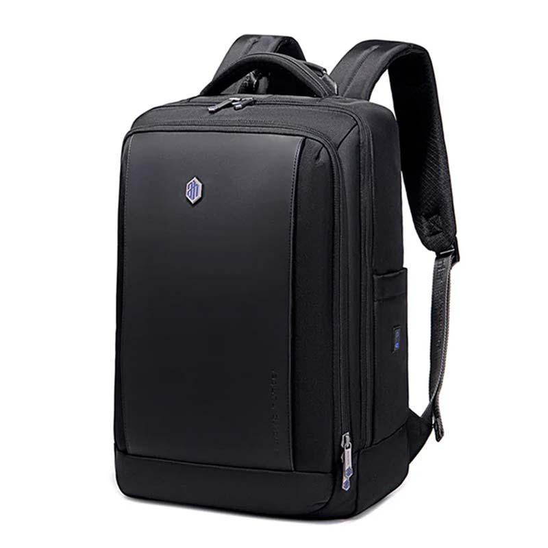 17 inch multifunctional laptop backpack black Arctic Hunter 180° Opening Anti-Theft Business Travel Laptop Backpack
