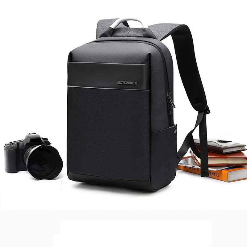 Arctic Hunter 21L Slim Laptop Shoulder Backpack for Men and Women - Water-Resistant, Built-in USB Daypack for Travel (B00218)