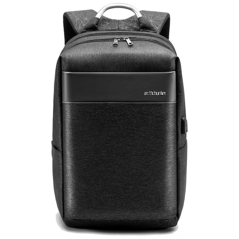 Arctic Hunter 21L Slim Laptop Shoulder Backpack for Men and Women - Water-Resistant, Built-in USB Daypack for Travel (B00218)