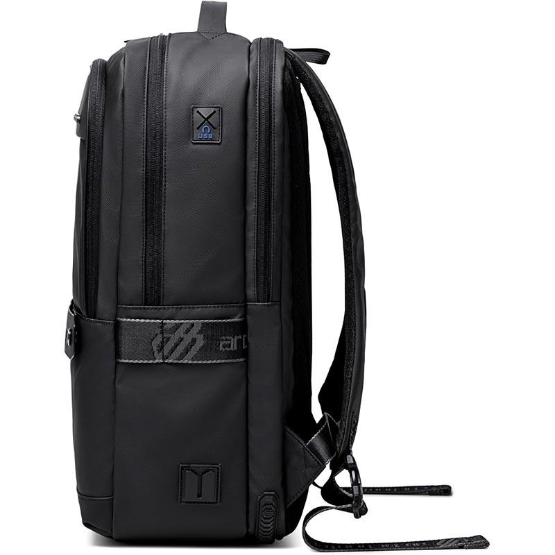 Arctic Hunter Semi Hard Expandable Laptop Backpack with Built in TSA lock and USB port Water Resistant 15.6 inch Unisex Gaming Backpack for Travel, Office and Business, B00487