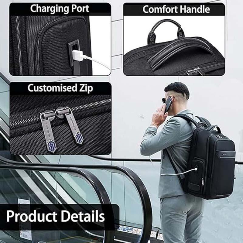 Arctic Hunter Water Resistant Lightweight Laptop Backpack with USB and Headphone Jack for Men and Women – Ideal for Office, Casual, and Travel Use B00544