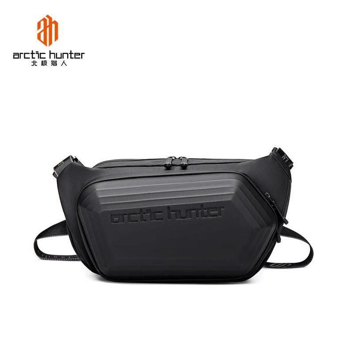 Arctic Hunter Hard Shell Cross-Body Waist Bag - Water Resistant, Anti-